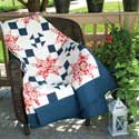 Cottage Charm: Patriotic Extra-Long Twin Quilt Pattern