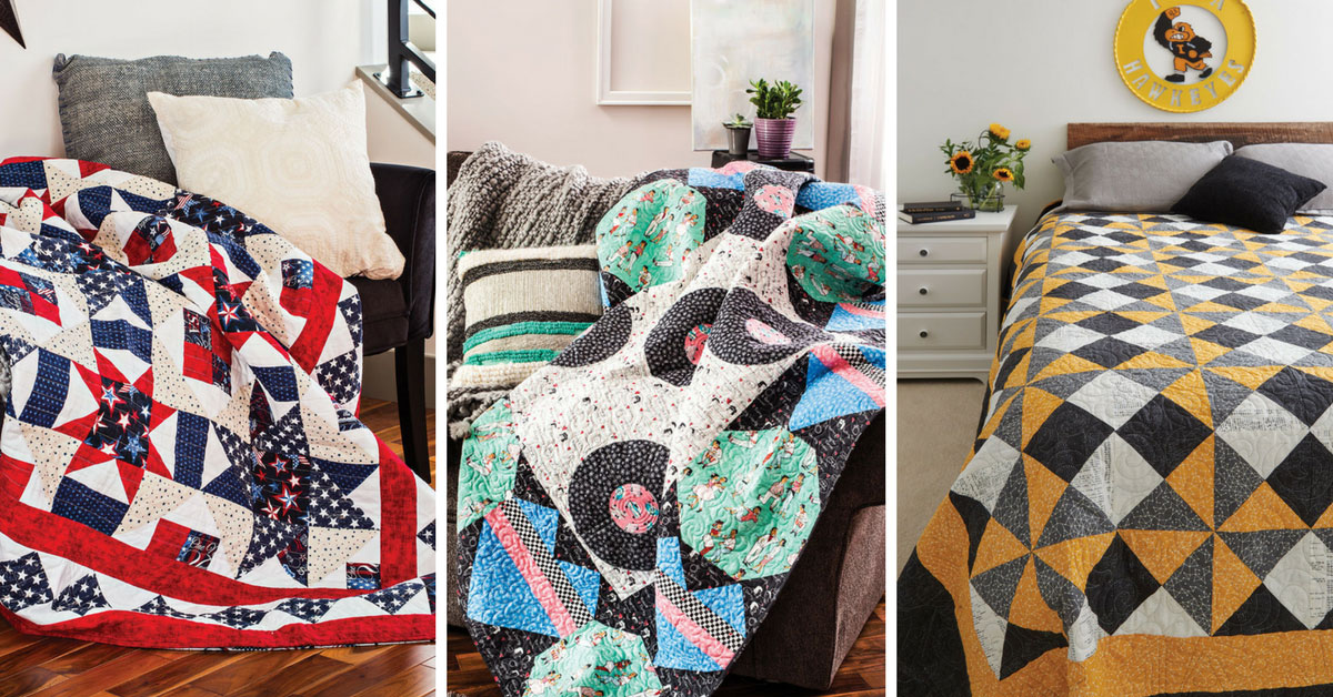 Easy Quilts Summer 2018 Featured quilts