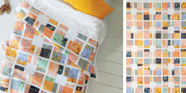 Disappearing Nine-Patch makes a perfect pattern and quilt kit for a beginner