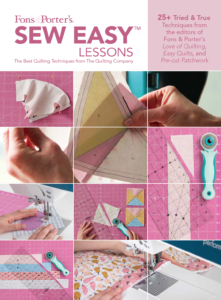 Free Fons & Porter's Sew Easy Lessons eBook