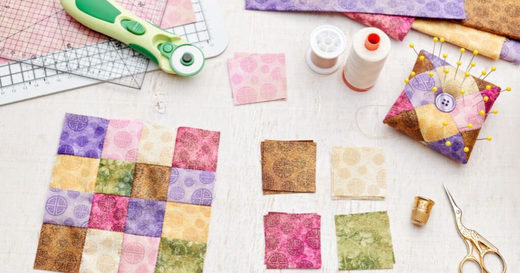 how to nest seams when quilting